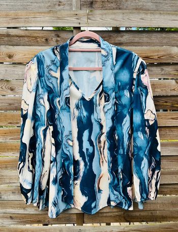Blouse à motifs - Taille 2XL