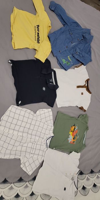 Polos, T-shirt, chemises 18 mois