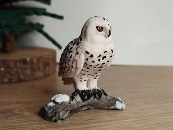 Figurine chouette des neiges Animal de la forêt