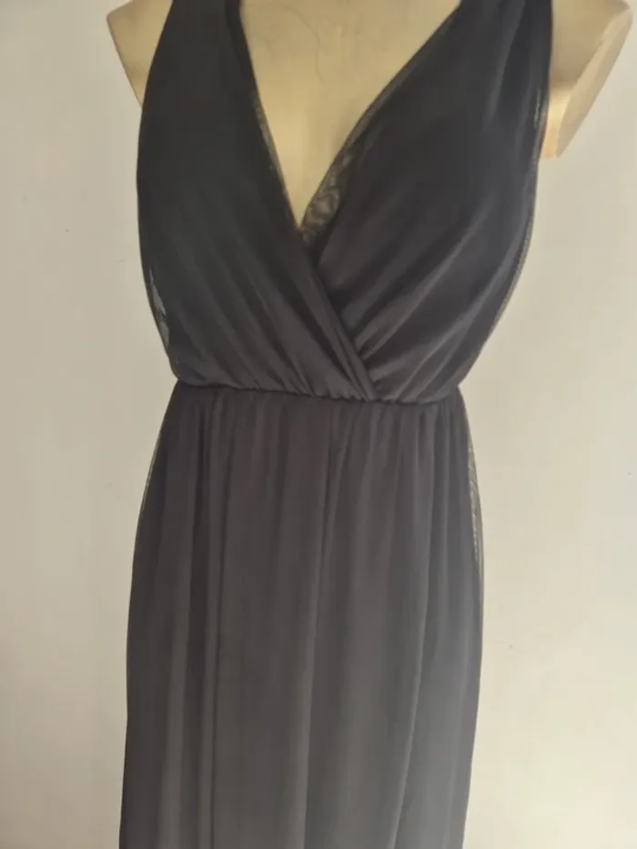 Robe longue noir cérémonie