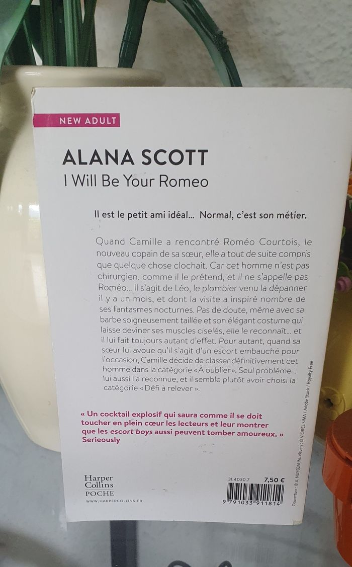 Livre "I will be your romeo" d'Alana Scott - photo numéro 2