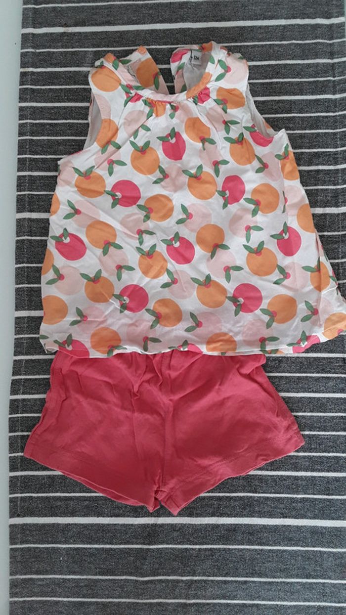 Ensemble t shirt et short