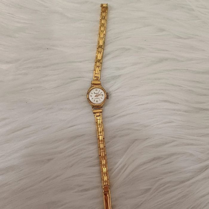 Montre flamor bracelet en plaqué or