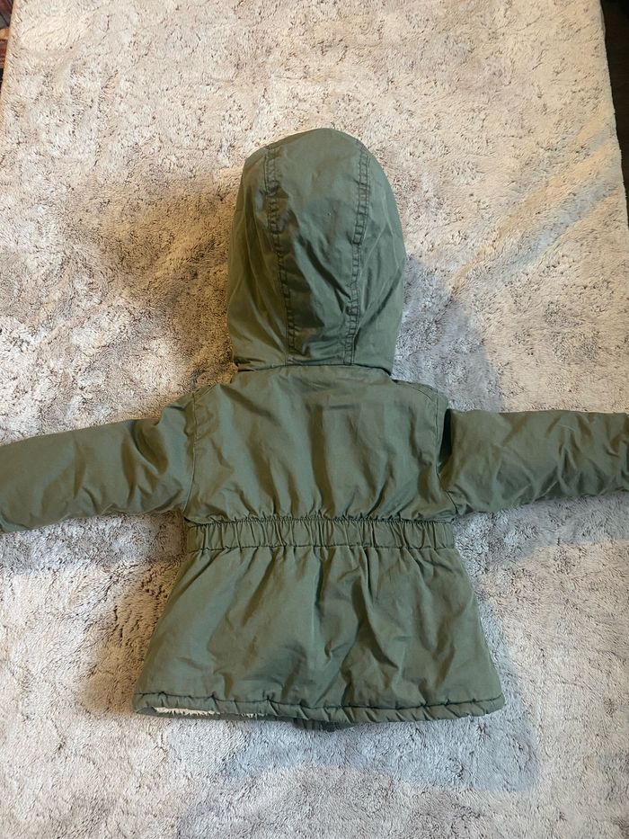 Parka kaki tissaia 18 mois - photo numéro 2