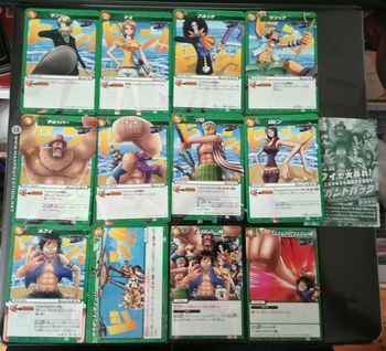 Lot Fullset One Piece Miracle Battle Carddass Gigant Pack Card OPC01 carte