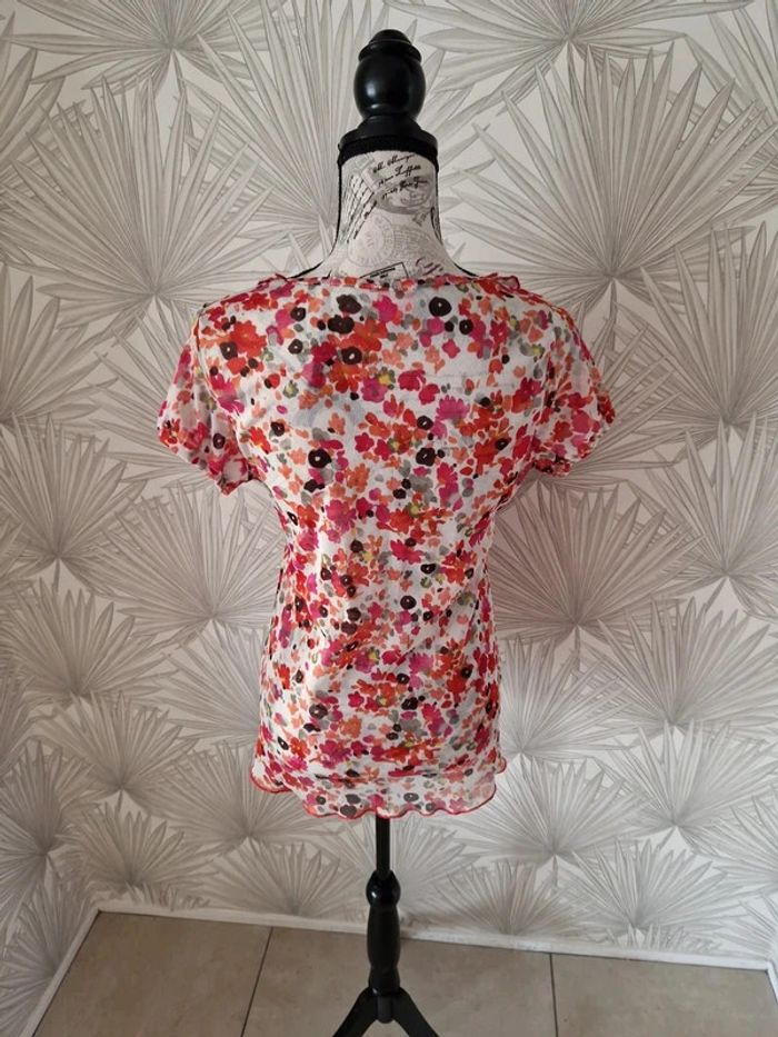 Jolie blouse manches courtes taille 36 - photo numéro 2