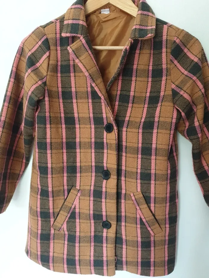Veste élégante à carreaux A1258 - photo numéro 2