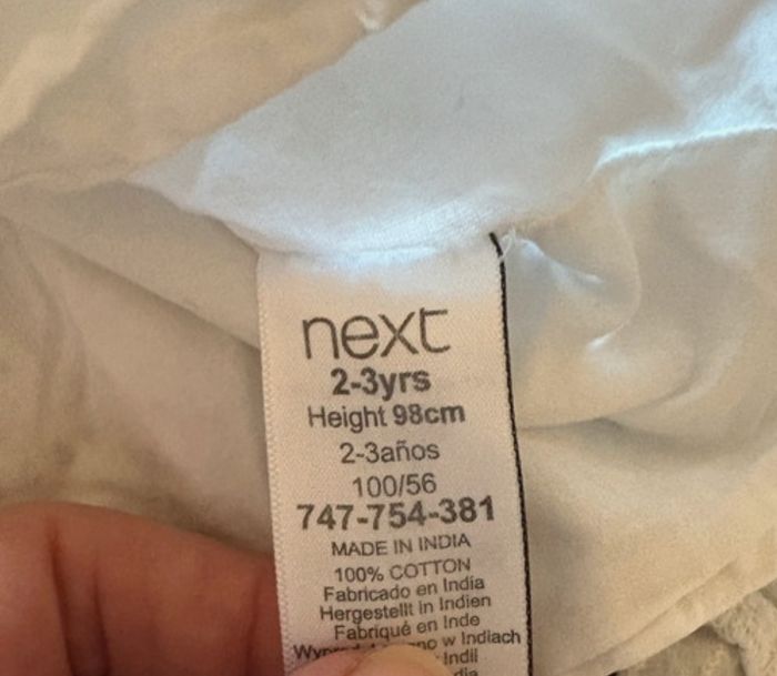 Robe 100%coton fille   2-3 ans - photo numéro 2