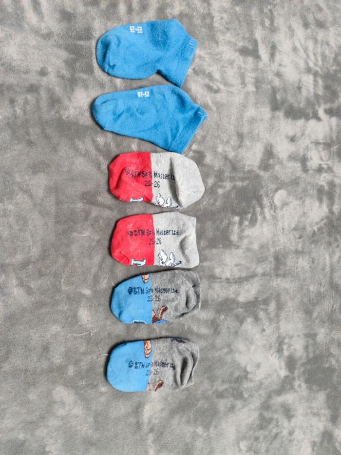 Lot chaussettes 23/26 - photo numéro 2