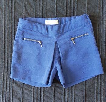 Short Chino bleu