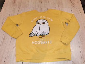 Sweat Harry Potter Edwige jaune 12 ans