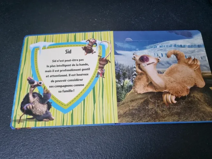 Livre puzzle l'âge de glace - photo numéro 2