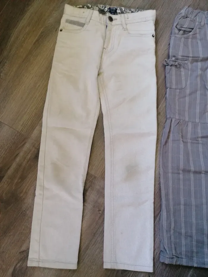 Lot 2 pantalons fille 10 ans - photo numéro 2