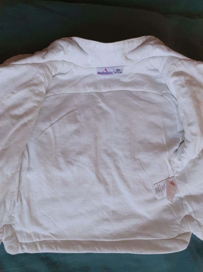 Veste doublée garçon 6 mois - photo numéro 2