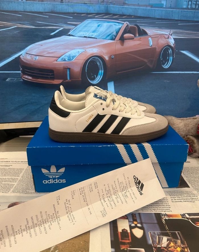 Originais Adidas Samba Blanc Taille 40