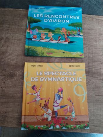 Lot Livres macdo thème sport