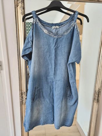 Robe en jean femme