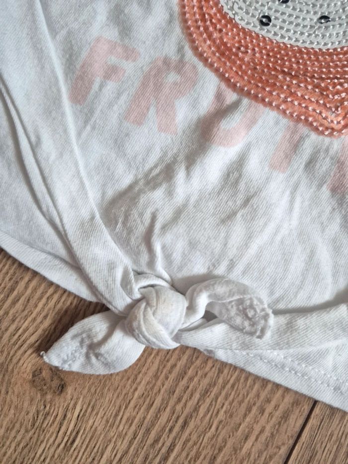 Ensemble Jean pantalon rose zara baby 12/18 mois et Tee-shirt manche courte sequins - photo numéro 11