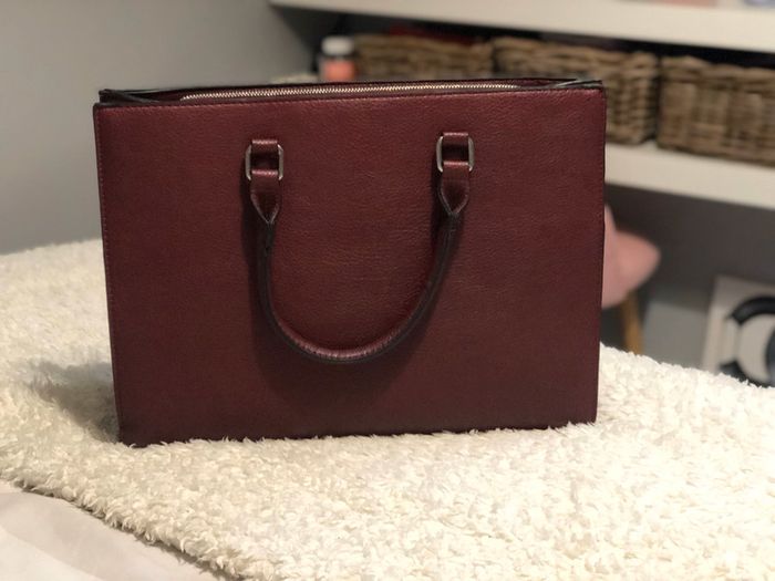 Sac à main, effet cuir - photo numéro 2