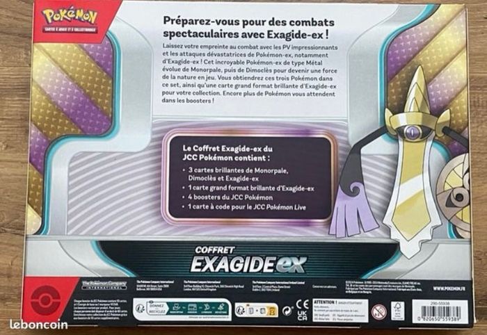 Coffret Pokémon Exagide Ex - photo numéro 2