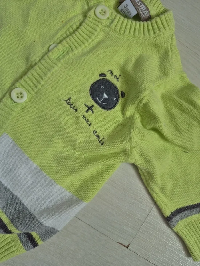 Gilet vert pomme - photo numéro 2