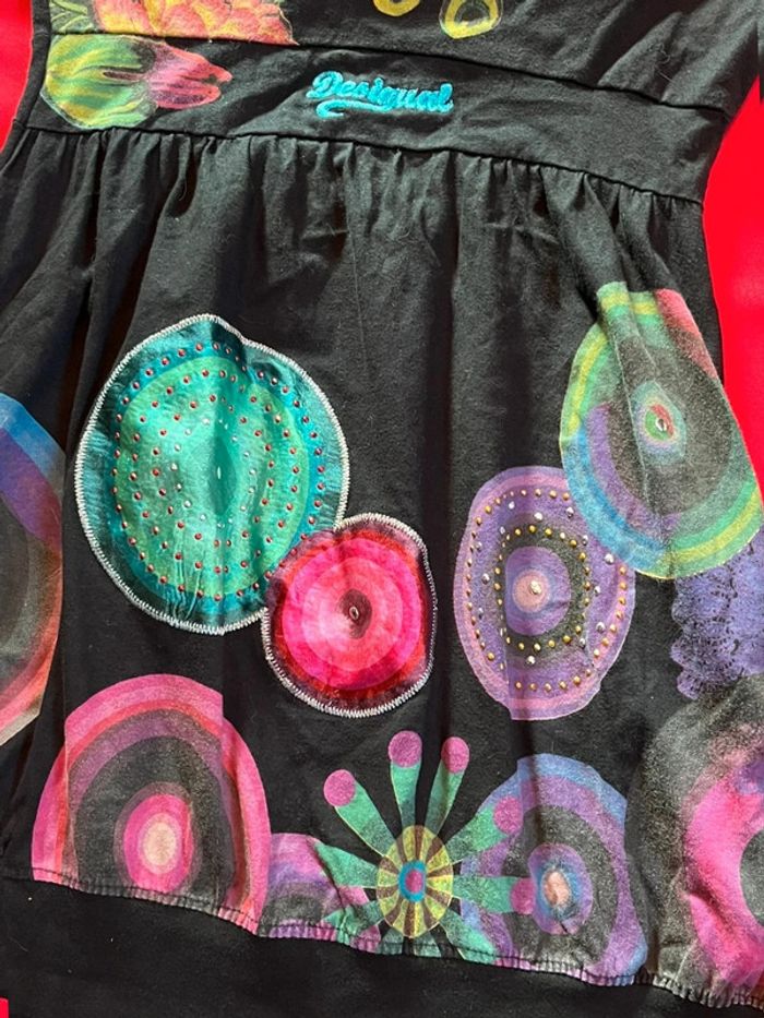 Robe d’été femme Desigual noir L 40 - photo numéro 3