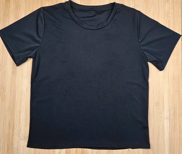 Tee-shirt noir épais - photo numéro 2