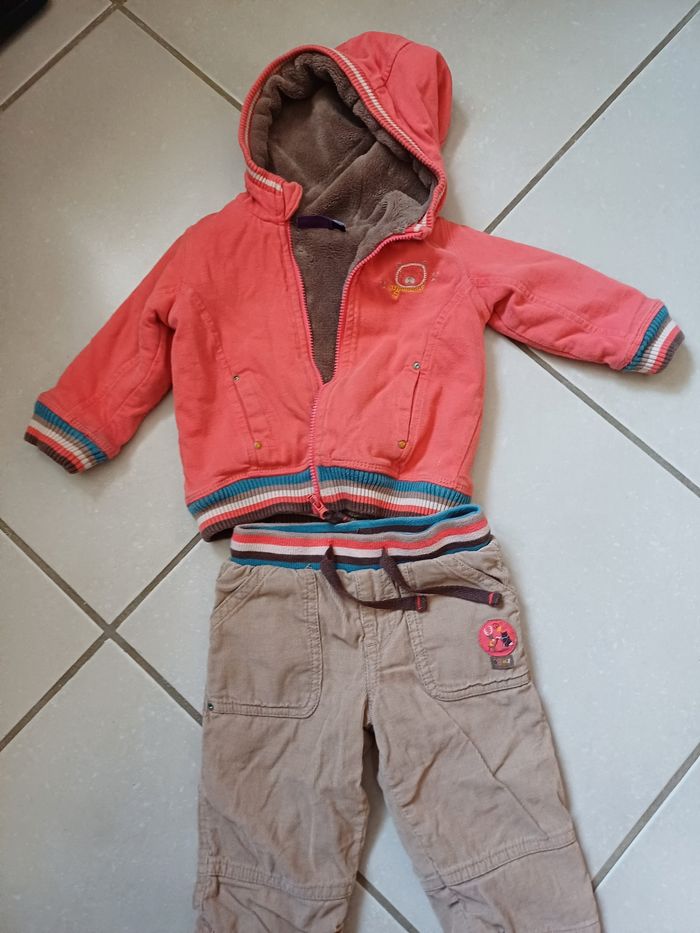 Tenue 6 mois Sergent Major  pantalon un gilet capuche - photo numéro 4