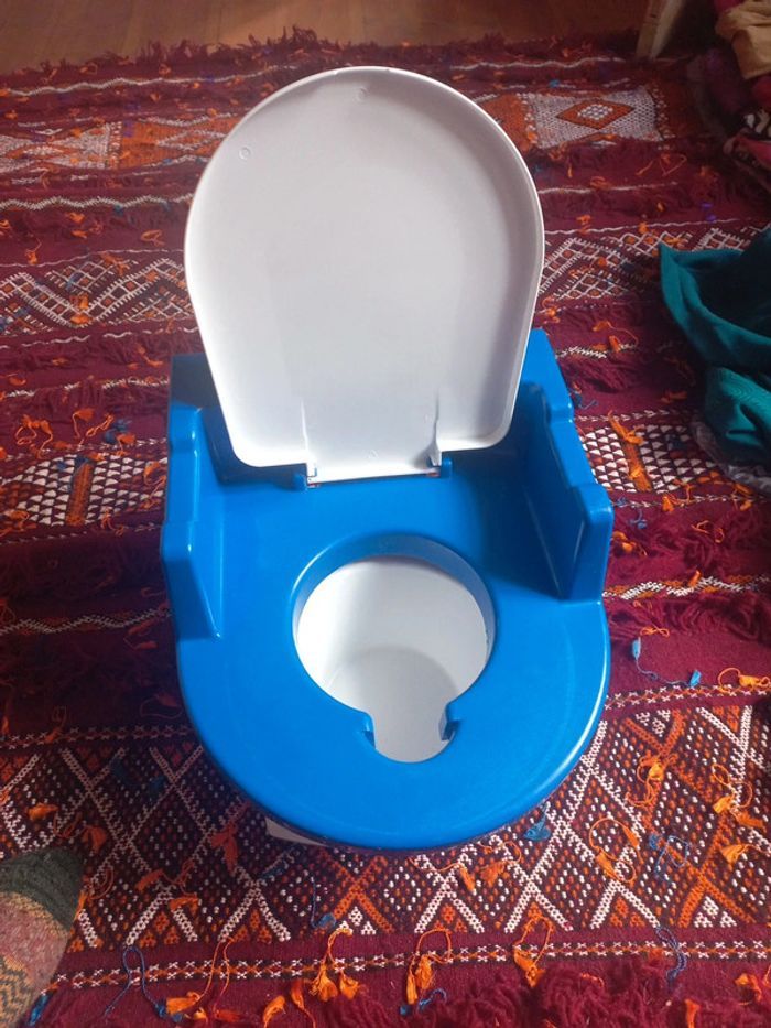 WC Toilette enfant bébé apprentissage mixte - photo numéro 2