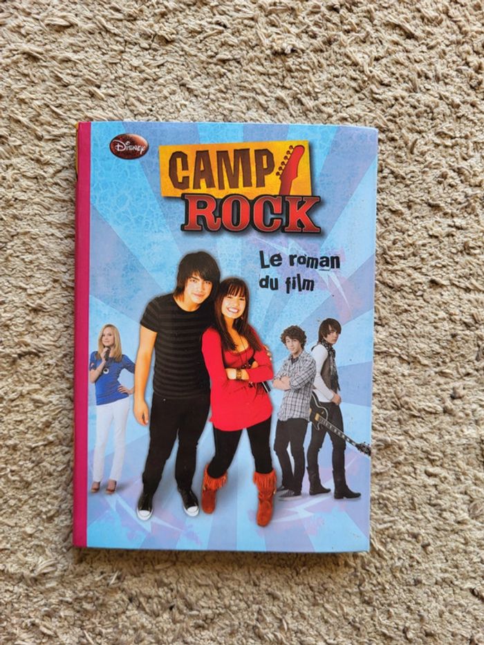 Roman jeunesse Camp Rock – Le roman du film Disney – Bibliothèque Rose