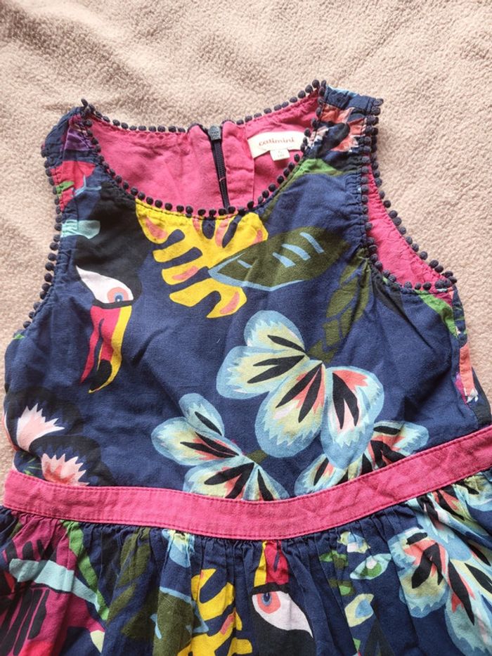 Robe à fleurs estivale catimini 5ans - photo numéro 2