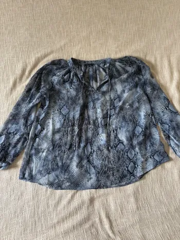 Blouse, IKKS, taille 36 bleu