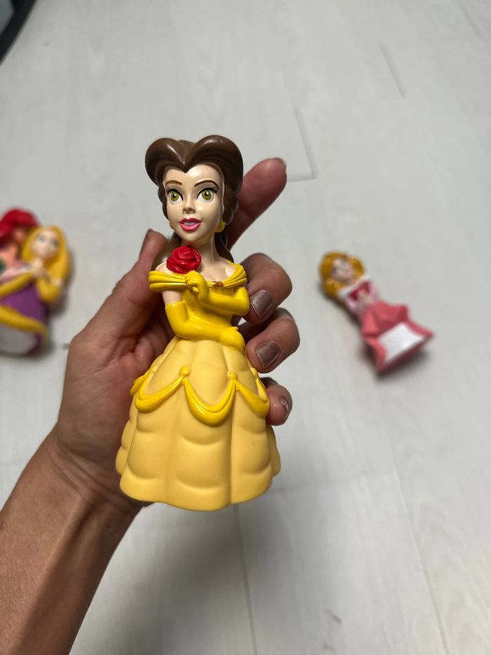 Lot de six figurines, princesse Disney - photo numéro 7