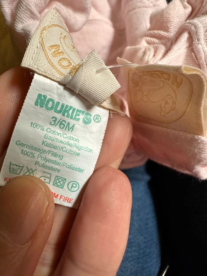 Bonnet et moufles Noukies bébé - photo numéro 3