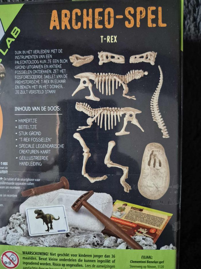 Clementoni - Science & Jeu - Archéo Ludic - T-Rex - photo numéro 2