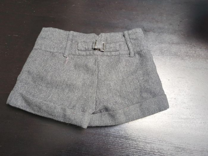 Short gris chiné laine Cyrillus 5 ans - photo numéro 3