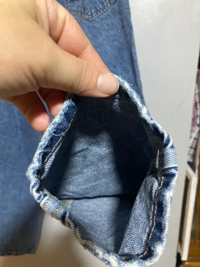 Jean mom bleu Bershka – Taille 34 - photo numéro 15