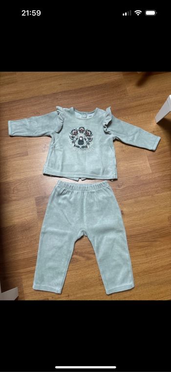 Pyjama deux pièces fille vertbaudet 2 ans