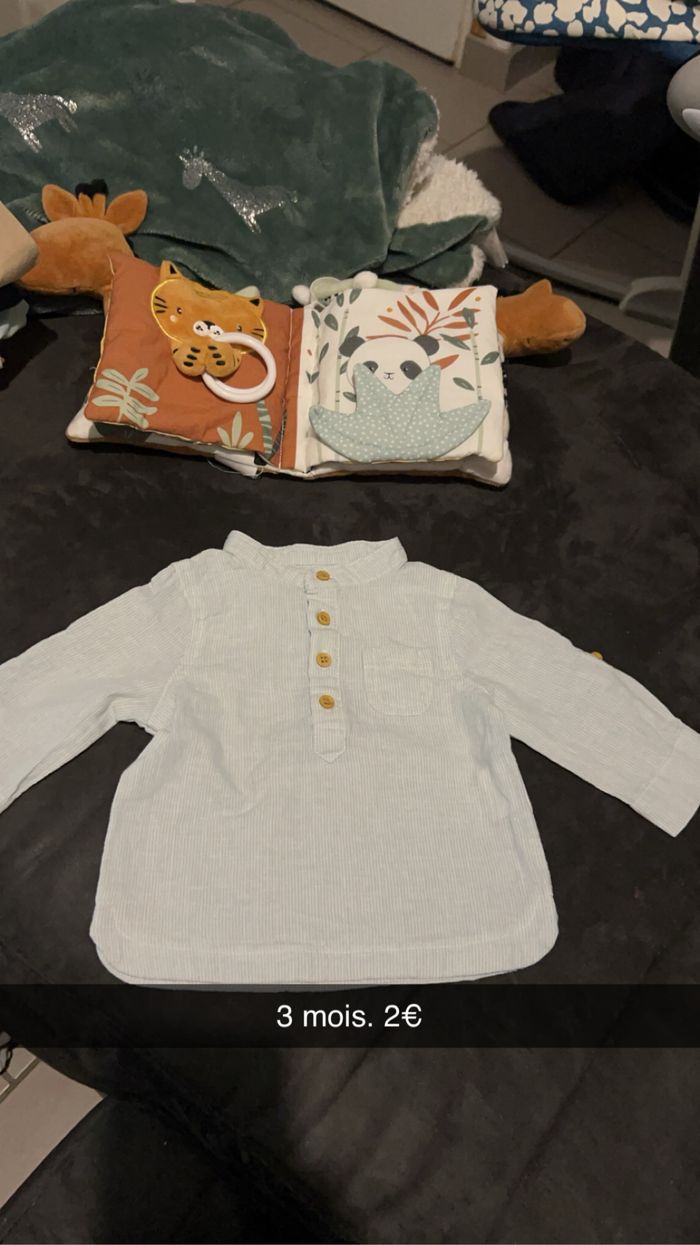 Lot de chemise/ tee shirt. - photo numéro 3