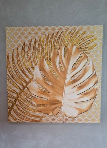 toile "feuille palmier" 
