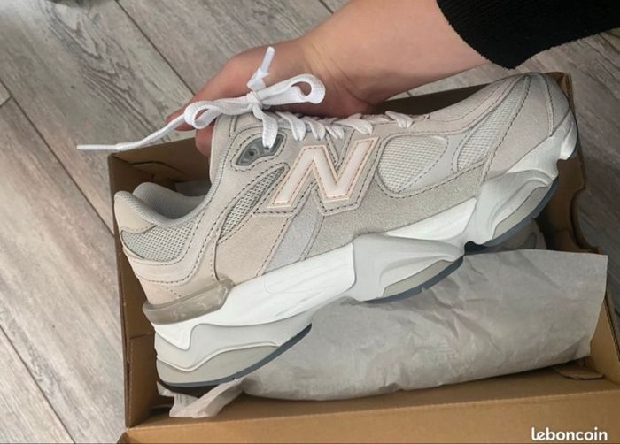 New balance 9060 beige blanche 38 - photo numéro 3