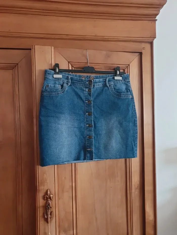 Jupe en jeans vintage