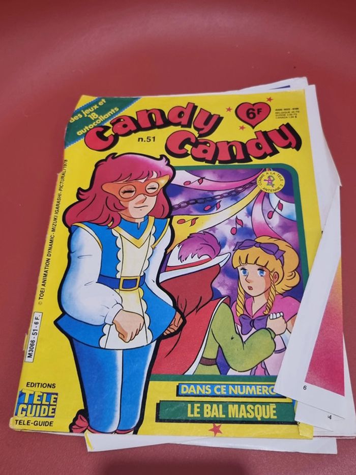 lot de 4 candy teleguide (dont 1 poster et 6 autocollants) - photo numéro 8