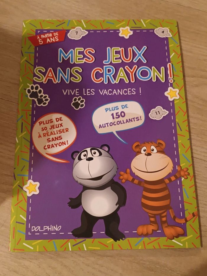Livre jeux enfant