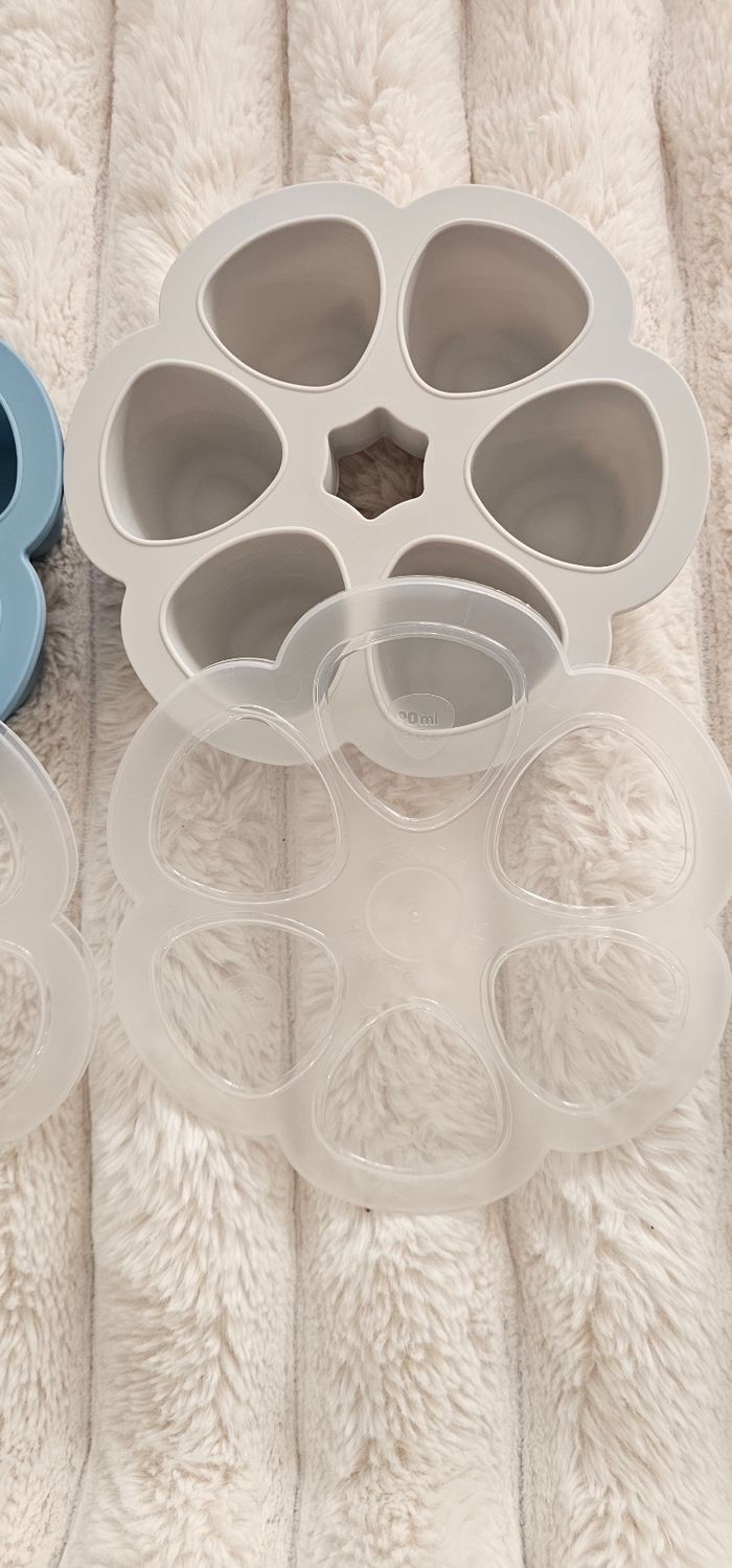 Lot de 2 fleurs 🌸 multiportions BEABA 90ml - photo numéro 2