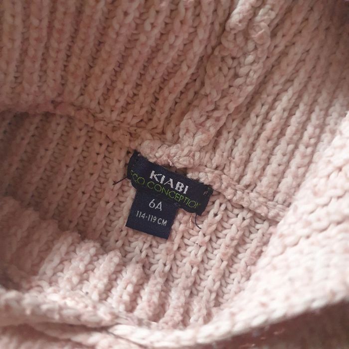 🩷 Pull en laine a capuche 6 ans Kiabi #emyfleury_6ansfille - photo numéro 4