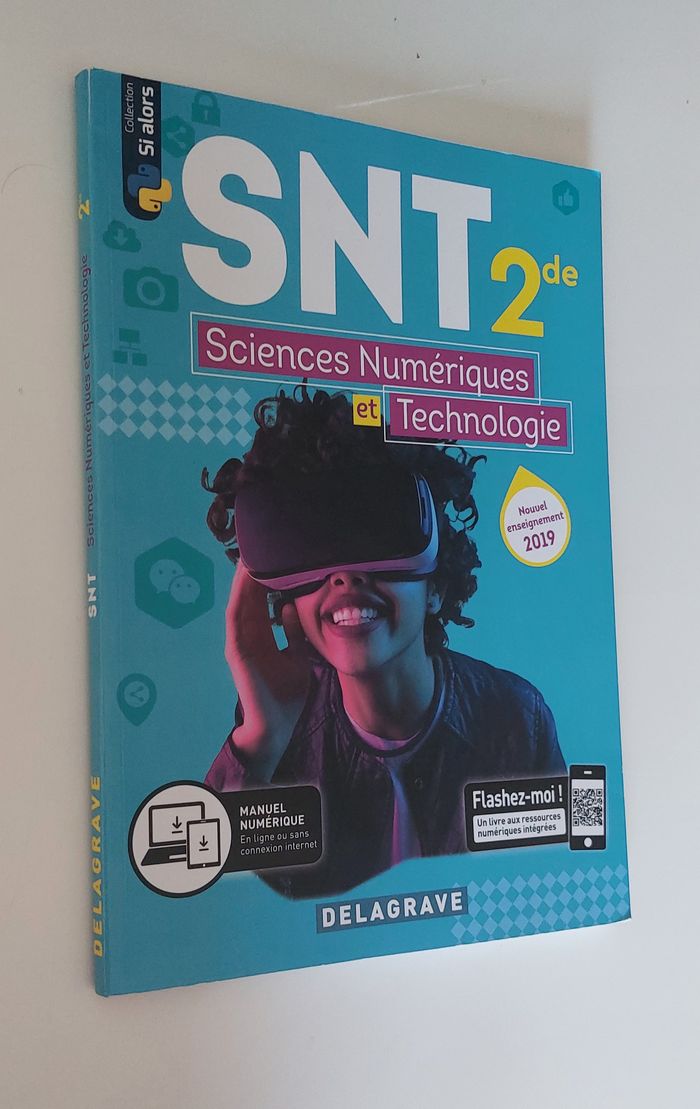 Sciences numériques et Technologie (SNT) 2de - Manuel élève - photo numéro 2