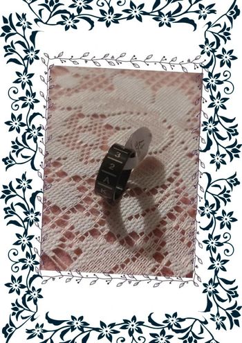 Bague taille 53 acier inoxydable