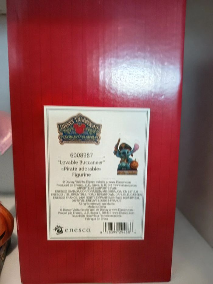 Figurine stitch pirate Disney traditions neuve - photo numéro 6