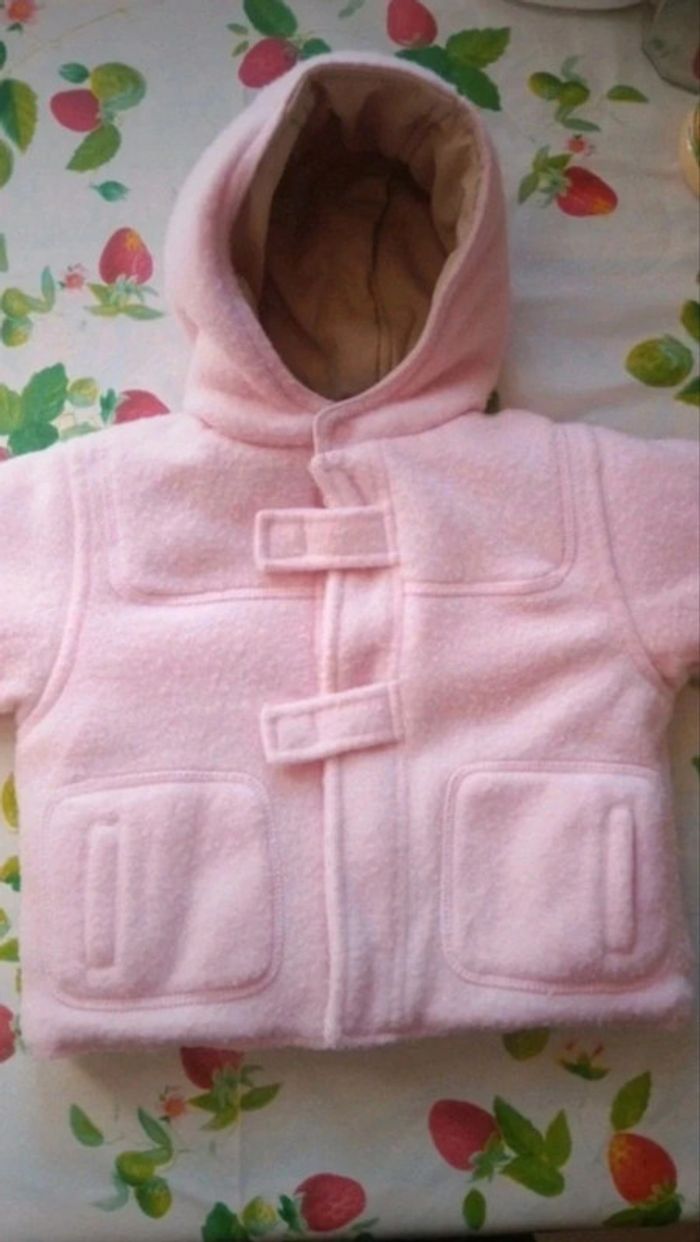Manteau réversible Absorba taille 1 mois - photo numéro 4